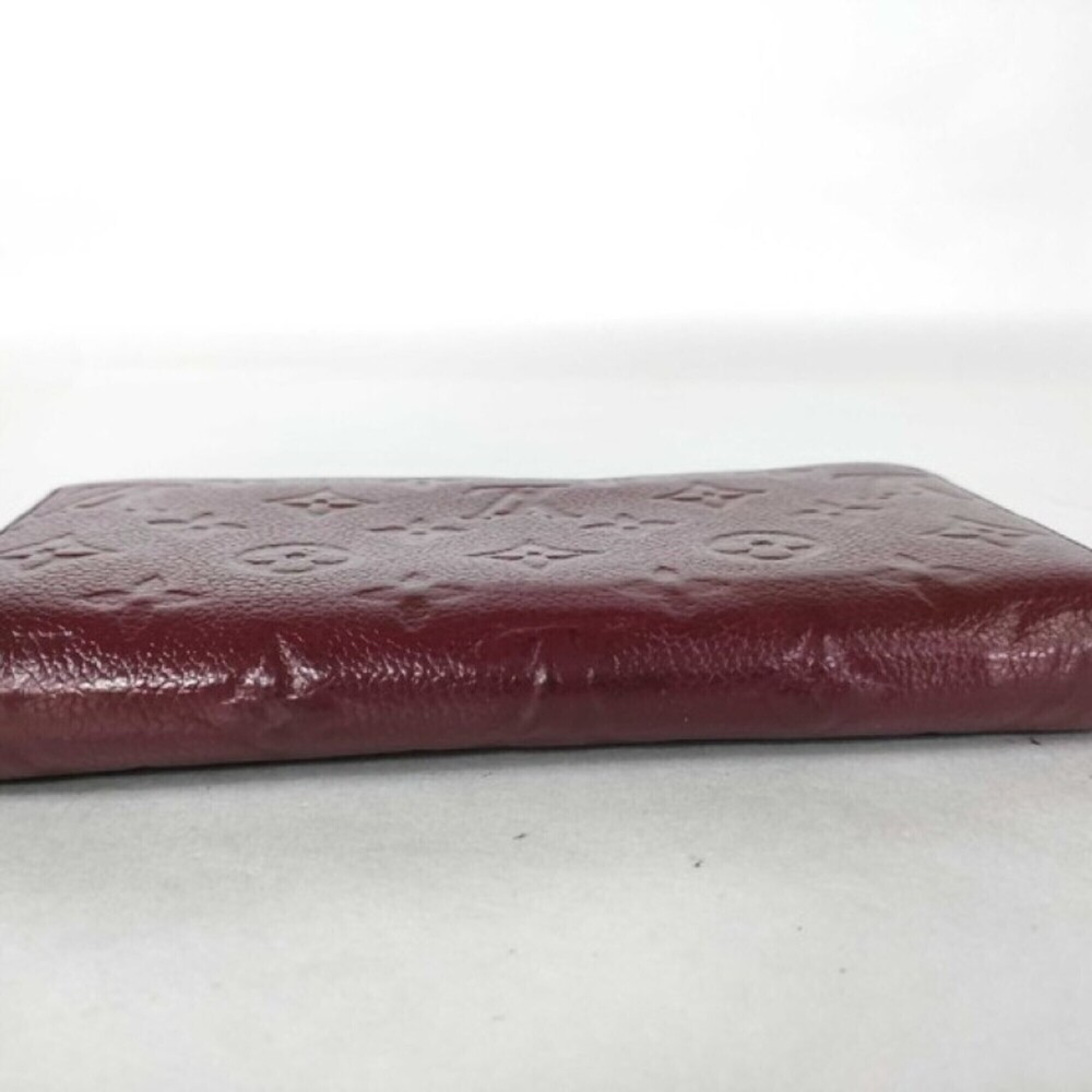 LOUIS VUITTON Zippy Wallet M62214 Raisin (Purple) Monogram Empreinte Women's ... - Picture 4 of 10